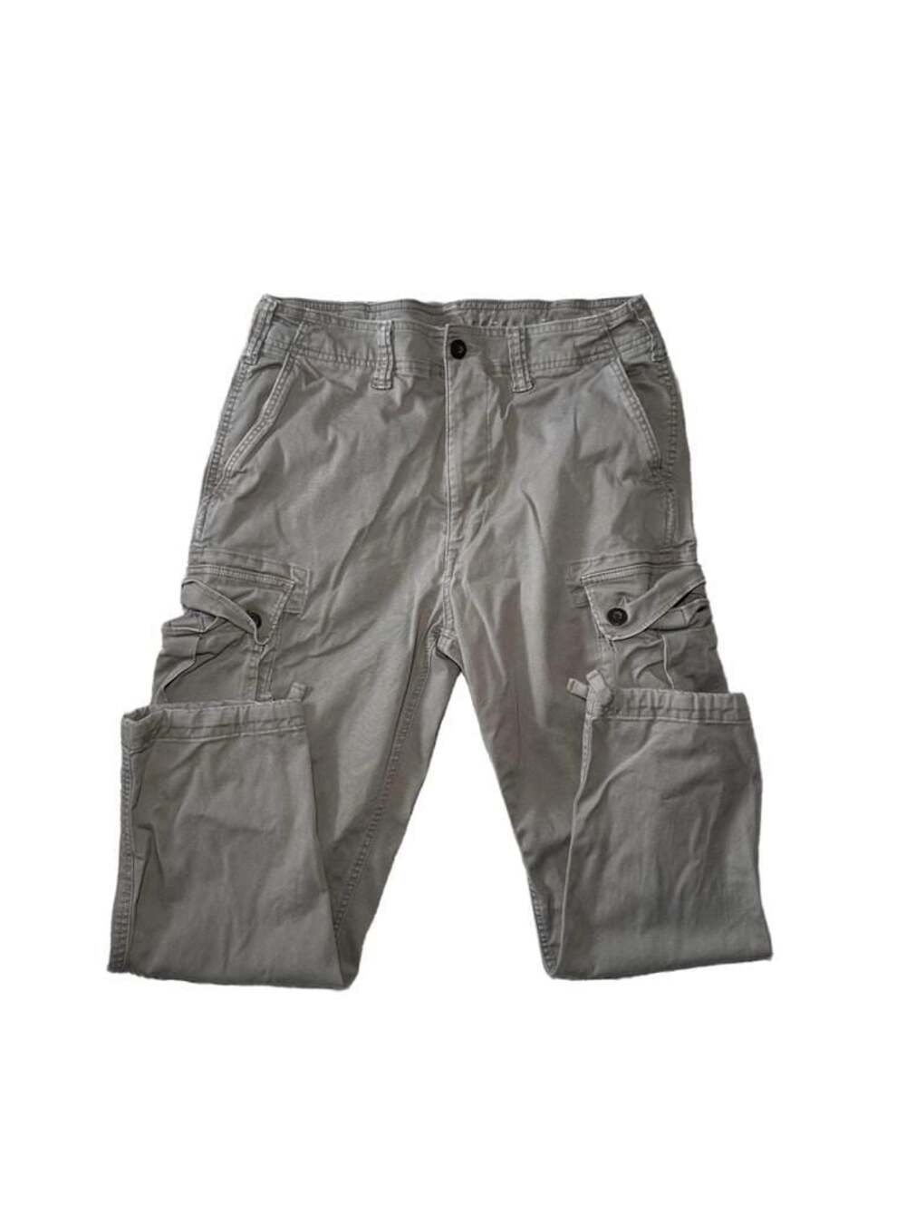 American Eagle Outfitters Cargo Shorts, 32 x 30, Light Gray